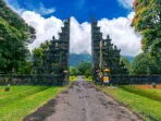 Big entrance gate in Bali, Indonesia.