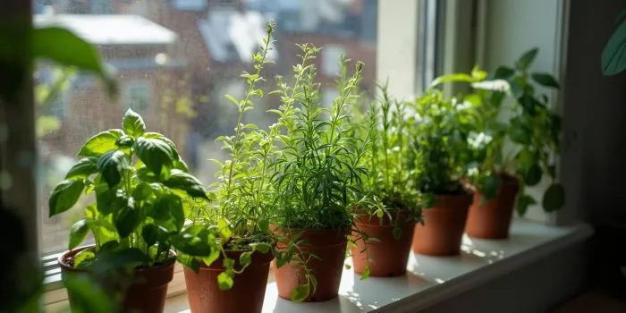 grow herbs indoors US apartement