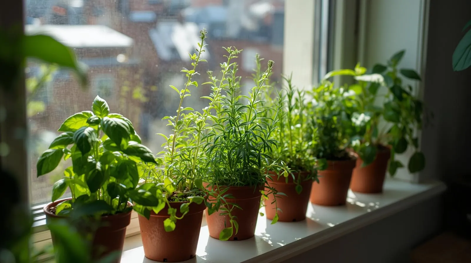 grow herbs indoors US apartement